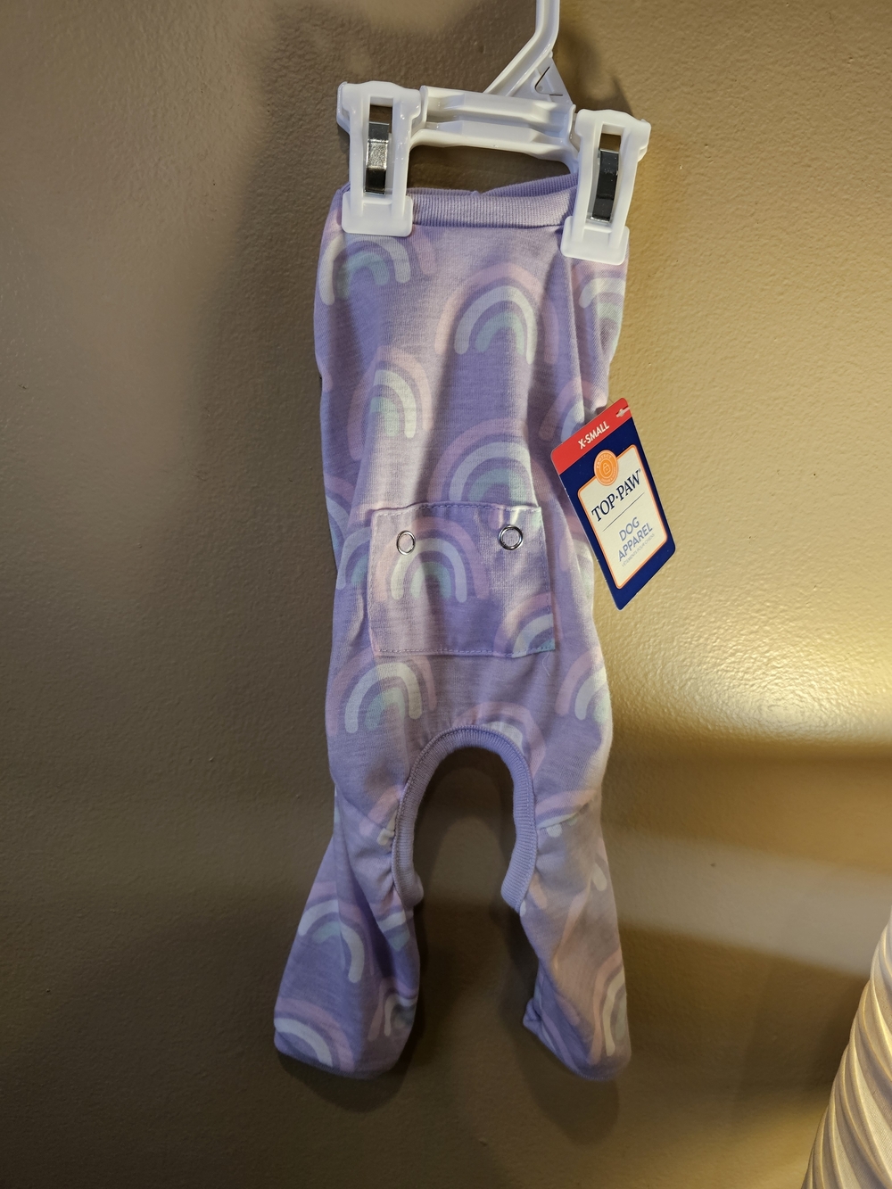 Top Paw Puppy Lavender Rainbow Pajamas